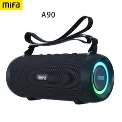mifa A90 Bluetooth-Lautsprecher, 60 W Ausgangsleistung, Bluetooth-Lautsprecher mit Klasse-D-Verstärker, hervorragende Bassleistung, Camping-Lautsprecher