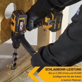 JCB Akku-Schlagbohrschrauber 160 Nm ohne Akku