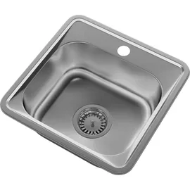 GRANITAN Turi 38 x 38 x 14,6 cm Silber