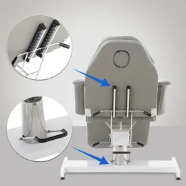 CLP Hydraulische Kosmetikliege grau