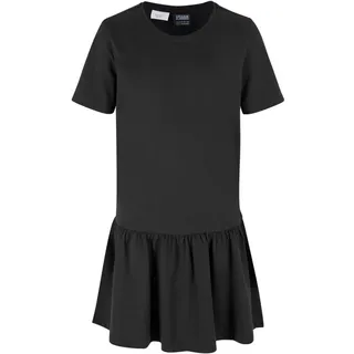 URBAN CLASSICS Girls Valance Tee Dress in Schwarz, Größe 146/152