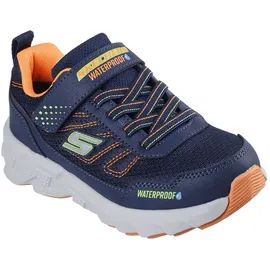 SKECHERS Elite Sport Tread Kinder Blau/Orange 29