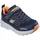 SKECHERS Elite Sport Tread Kinder Blau/Orange 29