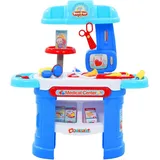 vidaXL 15-tlg. Kinder-Doktorspiel-Set 38 x 30 x 67,5 cm