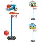 pilsan Kinderbasketballkorb blau/bunt/grau/grün/rot/schwarz 115 cm