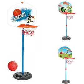 pilsan Kinderbasketballkorb blau/bunt/grau/grün/rot/schwarz 115 cm