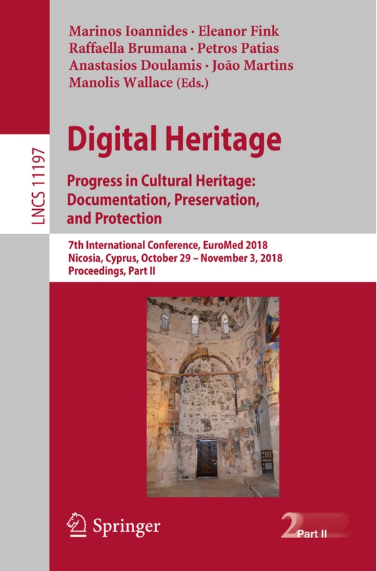 Digital Heritage. Progress In Cultural Heritage: Documentation, Preservation, And Protection, Kartoniert (TB)