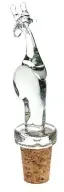 Ngwenya Glass Bottle Stopper GIRAFFE