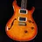 PRS SE Custom 24 Semi-Hollow Piezo E-Gitarre Halbvertiefung 6 Saiten Orange