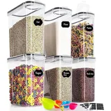 luxuskollektion Vorratsdosen 6er Set 3004969278 Kunststoff