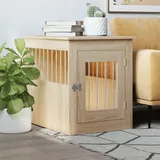 vidaXL Hundekäfig im Möbelstil Sonoma-Eiche 55x75x65 cm Holzwerkstoff