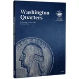 Münzalbum Washington Quarters 1932 - 1947 Set Whitman Album Nr. 9018 Sammlung