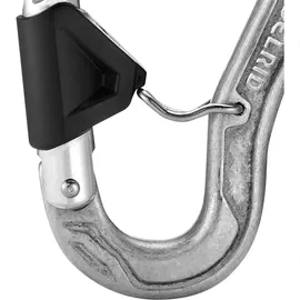 Edelrid HMS Bulletproof Belay FG Eco HMS-Karabiner Grau
