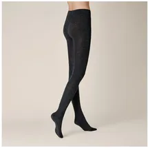 Kunert Strickstrumpfhose Soft Wool Cotton 42-44 Grau 42-44