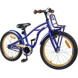 vidaXL Kinderfahrrad 18 Zoll dunkelblau