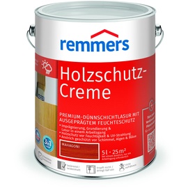 Remmers Holzschutz-Creme 3in1 5 l mahagoni