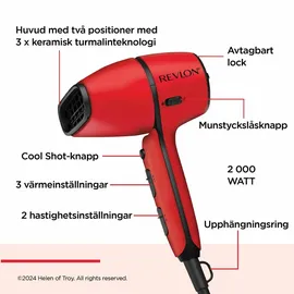 Revlon Airflow Control Haartrockner mit Luftstromregelung