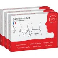 Syphilis Selbsttest – Blut-Schnelltest für Zuhause auf Geschlechtskrankheiten Patris Health® 3 St Test