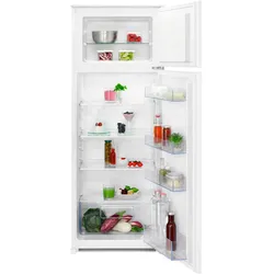 AEG Einbaukühlgefrierkombination "TSD5S141ES", E (A-G), silber (eh19), Rechtsanschlag, wechselbar, Kühlschränke, 217 L, Kältesensor, LowFrost–weniger Eisbildung, Türalarm, Schlepptür