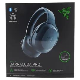 Razer Barracuda Pro Schwarz - Kabelloses Gaming-Headset mit Hybrid ANC