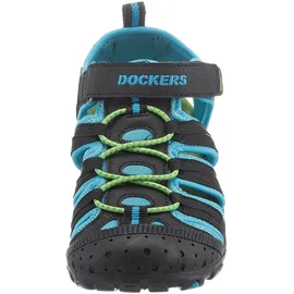 Dockers Klettsandalen Schwarz 34