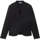 Tom Tailor 1038703 Ottoman Structure Blazer Deep Black M