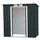 Tepro 7428 Pent Roof Eco 6x4 2,03 x 1,23 m anthrazit Doppeltür