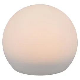 Trio Solar Außenleuchte Kunststoff Ø 20 cm inkl. 0,5 W LED Farbwechsler weiß