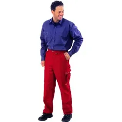 Bundhose 2127 rot/rot, Größe 64 - rot/rot - 64