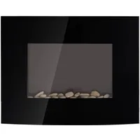 Homcom LED Elektrokamin schwarz