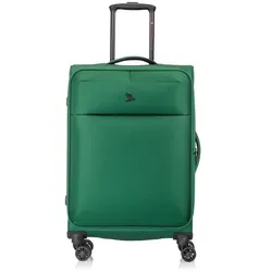 Pack Easy GoUp 4 Rollen Trolley M 65 cm mit Dehnfalte  grün