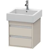 Duravit Waschtischunterschrank 2 Auszüge 45 x 48 x 44 cm Grau Matt