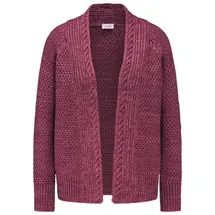 GOLDNER Elegante Grobstrickjacke rot 19