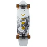 Arbor Sizzler Bamboo 30.5" Cruiser - weiss