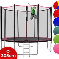 Trampolin Ø 305 Outdoor Gartentrampolin Fitness Trampoline Kindertrampolin