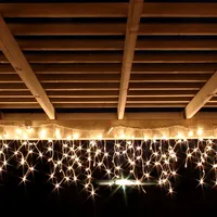 Mojawo Lichtervorhang LED 10 m Warmweiß