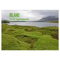 Calvendo Irland - Irische Segenswünsche (Wandkalender 2026 DIN A3