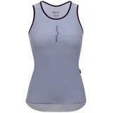 Santini SMS Delta Ärmelloses Baselayer Grau/Lila XS