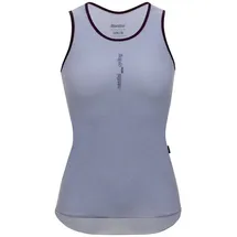 Santini SMS Delta Ärmelloses Baselayer Grau/Lila XS