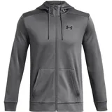 Under Armour Fleece Kapuzenjacke Herren Castlerock/Schwarz S