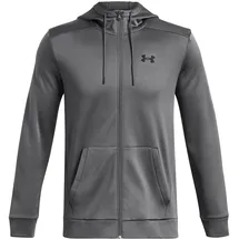 Under Armour Fleece Kapuzenjacke Herren Castlerock/Schwarz S