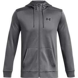Under Armour Fleece Kapuzenjacke Herren Castlerock/Schwarz S