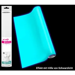 plottiX PremiumFlex Disco Aufbügelfolie weiß Effekt-Folie 32,0 x 50,0 cm,  1 Rolle