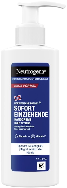 Neutrogena Norwegische Formel Sofort Einziehende Handcreme 150 ml