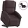 vidaXL Relaxsessel mit Aufstehhilfe Elektrisch Polyester 47 x 0 x 0 cm Braun