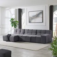 Home Deluxe Modulares Sofa ORLENA - XL - Links