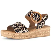 Gabor Plateau-Sandaletten Damen Beige 35
