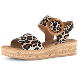 Gabor Plateau-Sandaletten Damen Beige 35