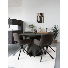 VCM Osaka Ø 120 cm schwarz