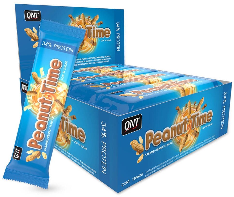 Qnt® Peanut Time Karamell-Erdnuss Geschmack